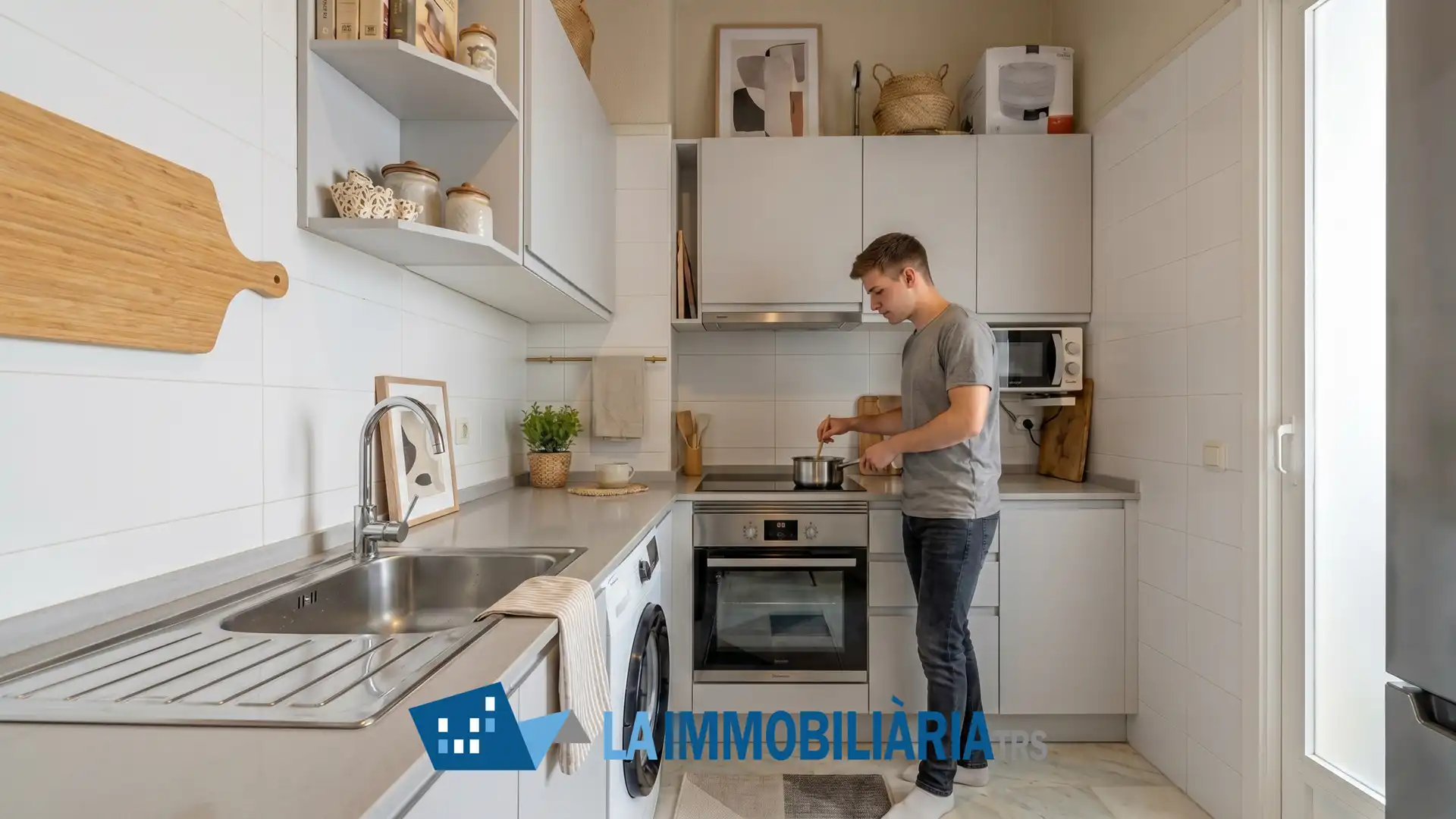 Cocina de Piso en venta en Terrassa con Calefacción y Terraza