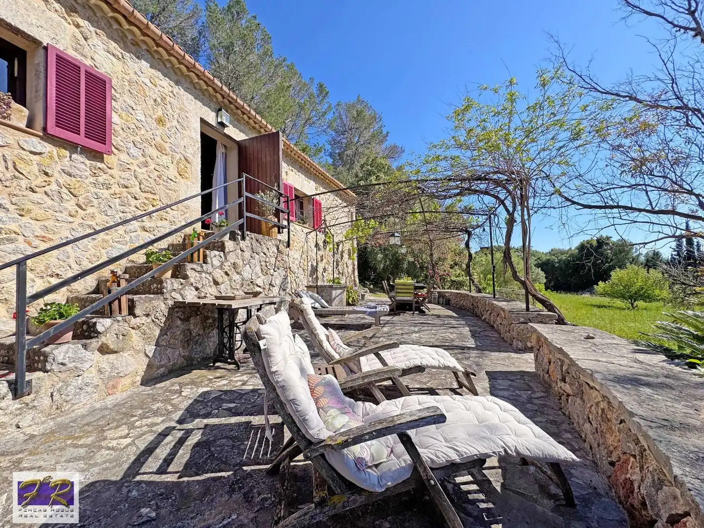 Terraza de Finca rústica en venta en Búger con Aire acondicionado, Terraza y Trastero