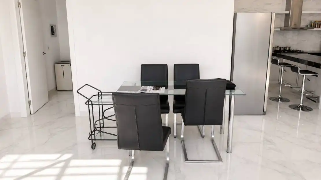 Menjador de Finca rústica en venda en Orihuela amb Aire condicionat, Jardí privat i Terrassa