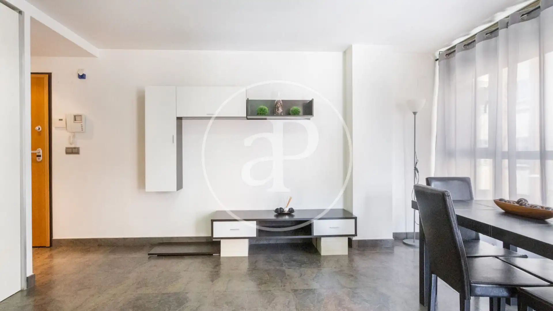 Living room of Flat for sale in Castellón de la Plana / Castelló de la Plana  with Air Conditioner, Heating and Storage room