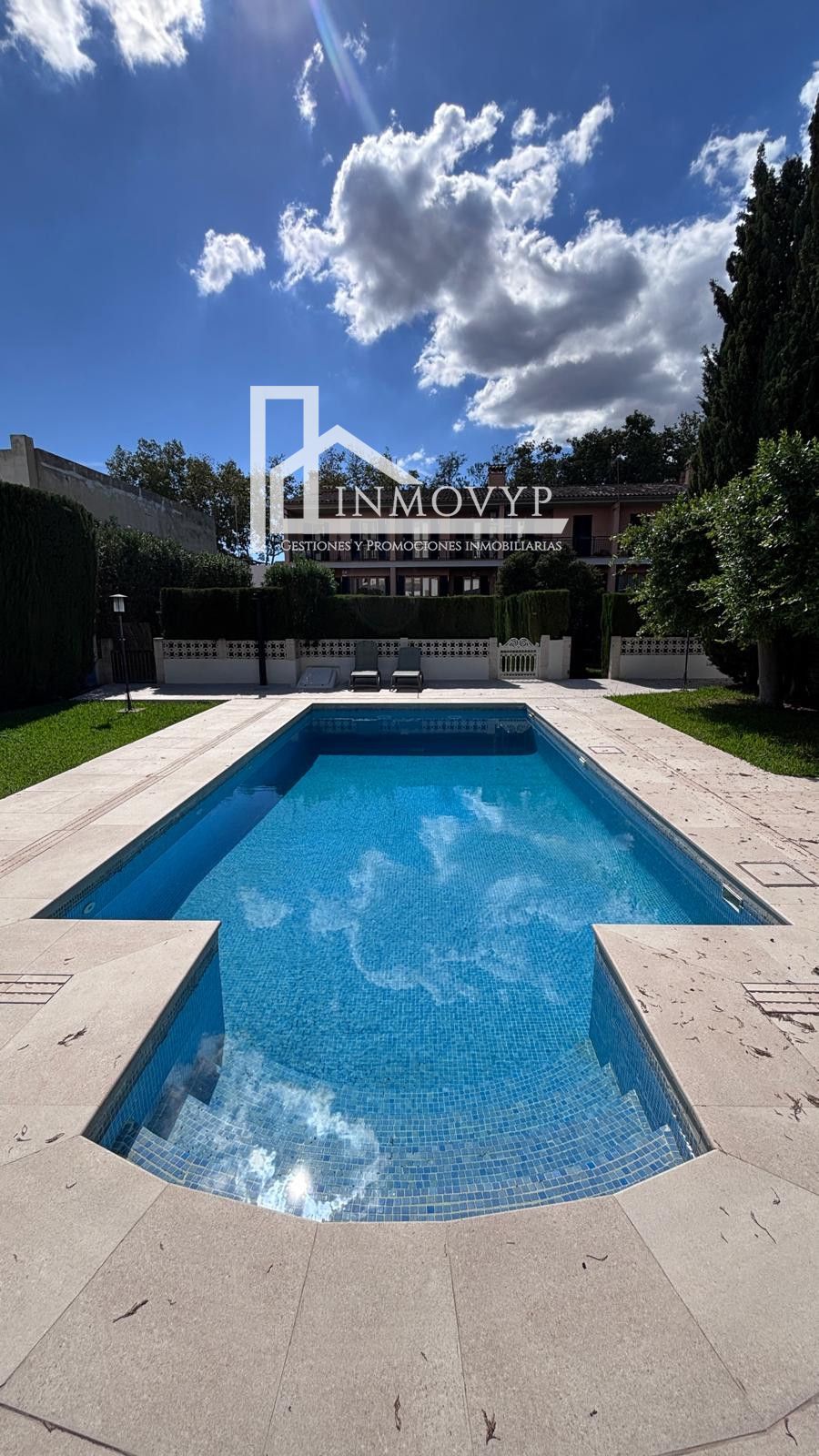Piscina de Casa adosada en venda en  Palma de Mallorca amb Calefacció, Jardí privat i Terrassa