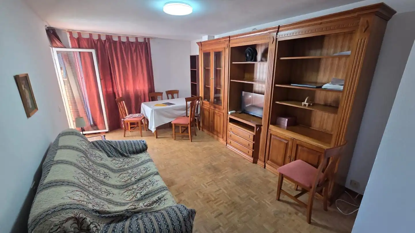 Living room of Flat for sale in Santa Cruz de la Zarza  with Heating, Parquet flooring and Terrace