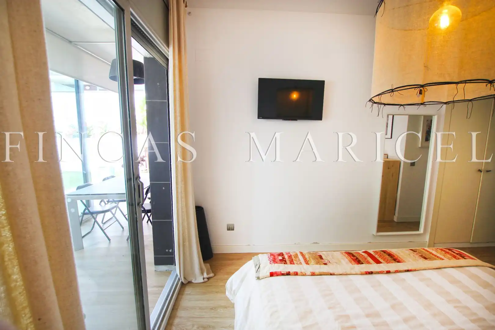 Bedroom of Flat for sale in Sitges  with Air Conditioner, Heating and Terrace