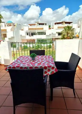 Terraza de Apartamento de alquiler en Islantilla con Aire acondicionado, Calefacción y Terraza