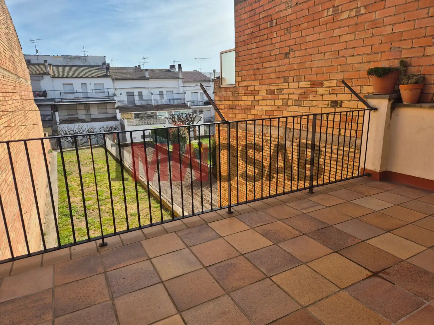 Terrassa de Casa adosada en venda en Prats de Lluçanès amb Calefacció, Jardí privat i Terrassa