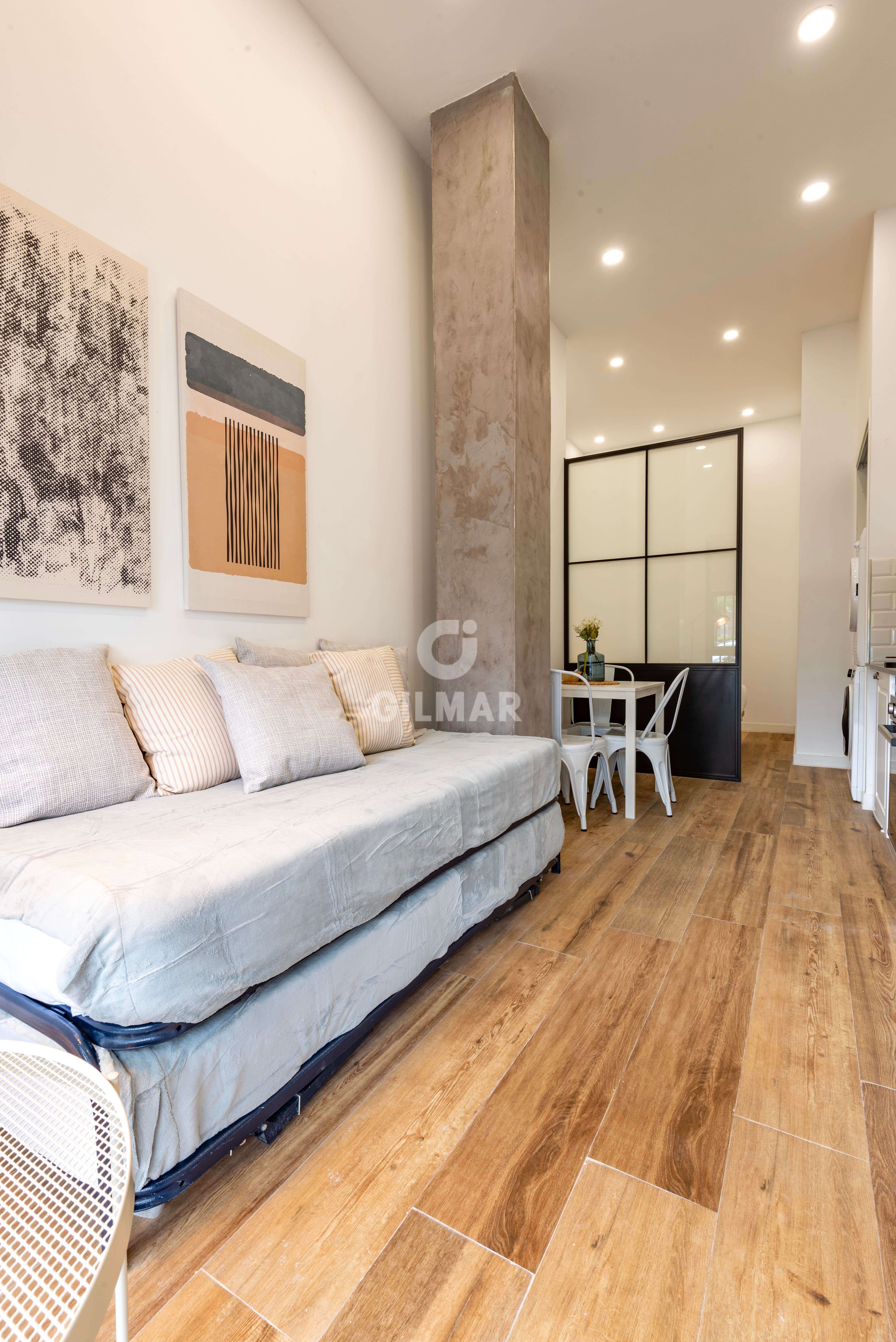 Bedroom of Flat for sale in  Madrid Capital  with Heating