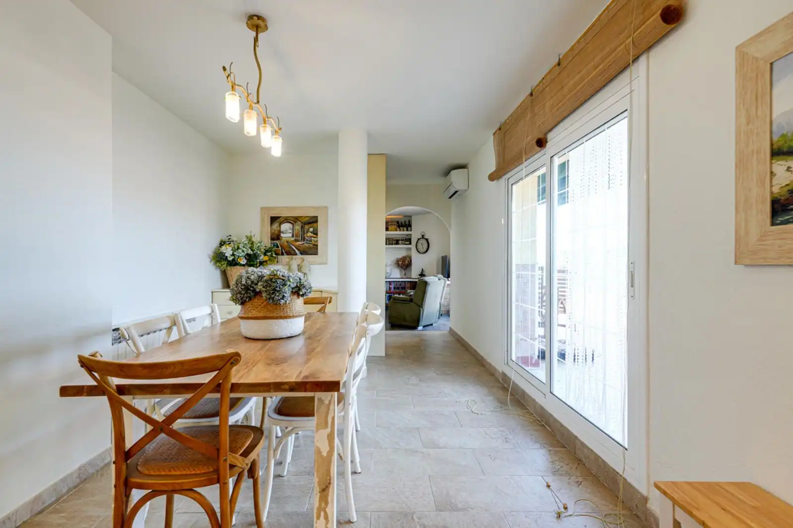 Dining room of Attic for sale in Sant Feliu de Llobregat  with Air Conditioner, Heating and Terrace