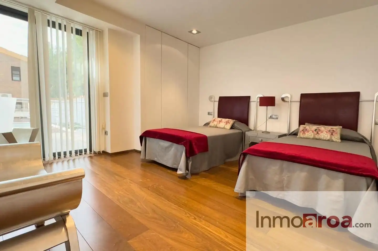 Dormitori de Casa o xalet de lloguer en Benicasim / Benicàssim amb Aire condicionat, Calefacció i Jardí privat