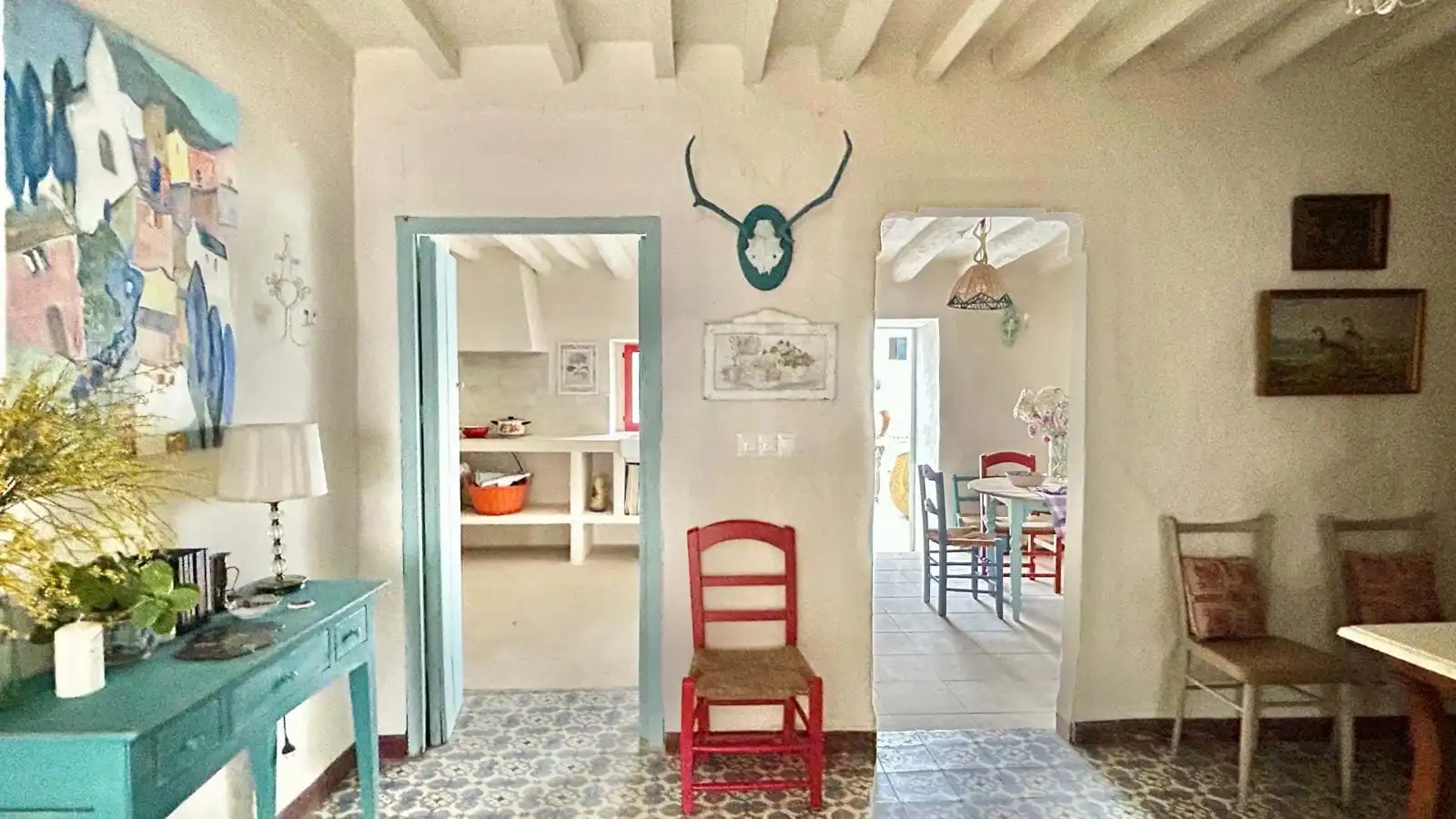 Cocina de Casa o chalet en venta en Serrato con Terraza y Piscina