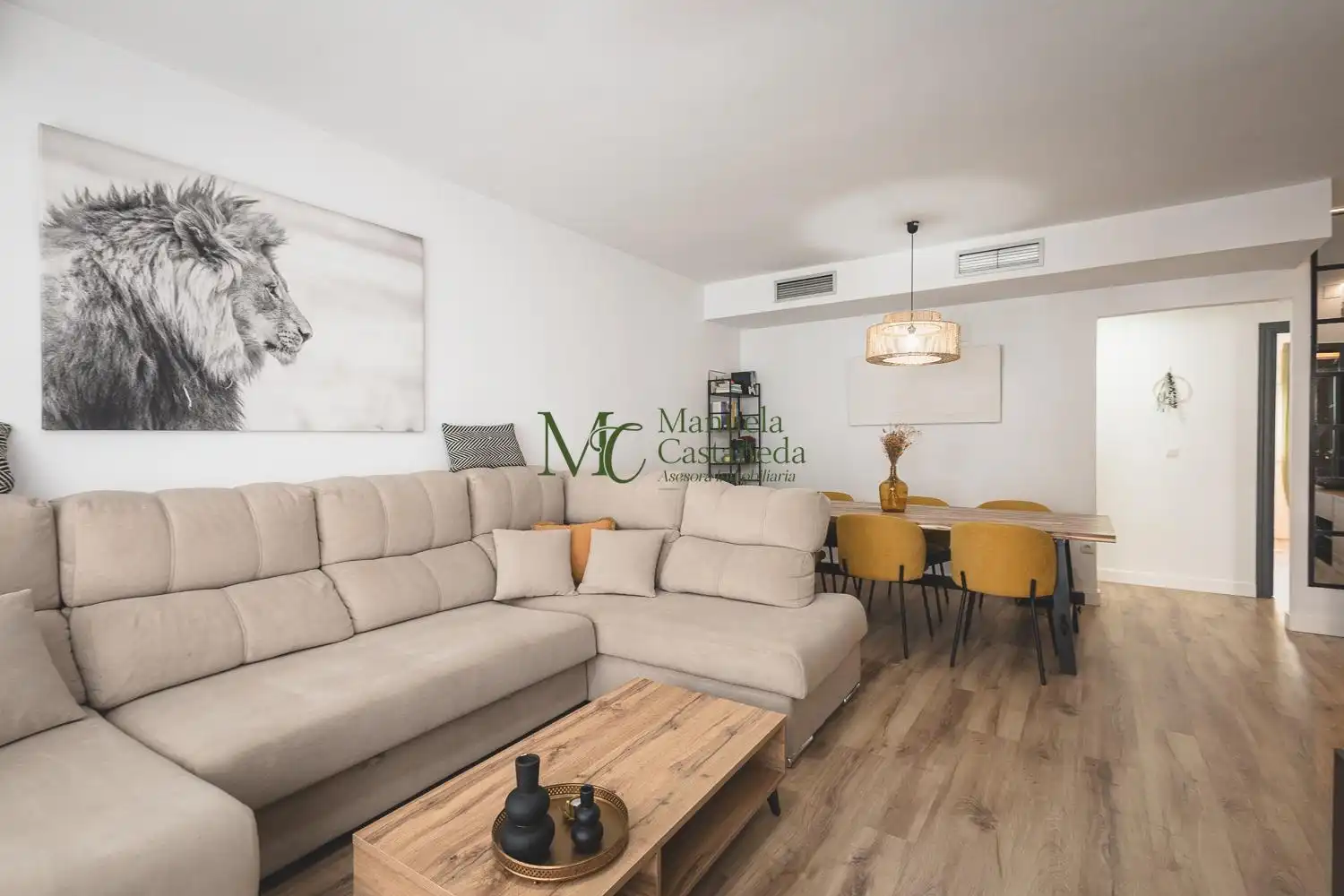 Sala d'estar de Casa o xalet en venda en Mérida amb Aire condicionat, Terrassa i Traster