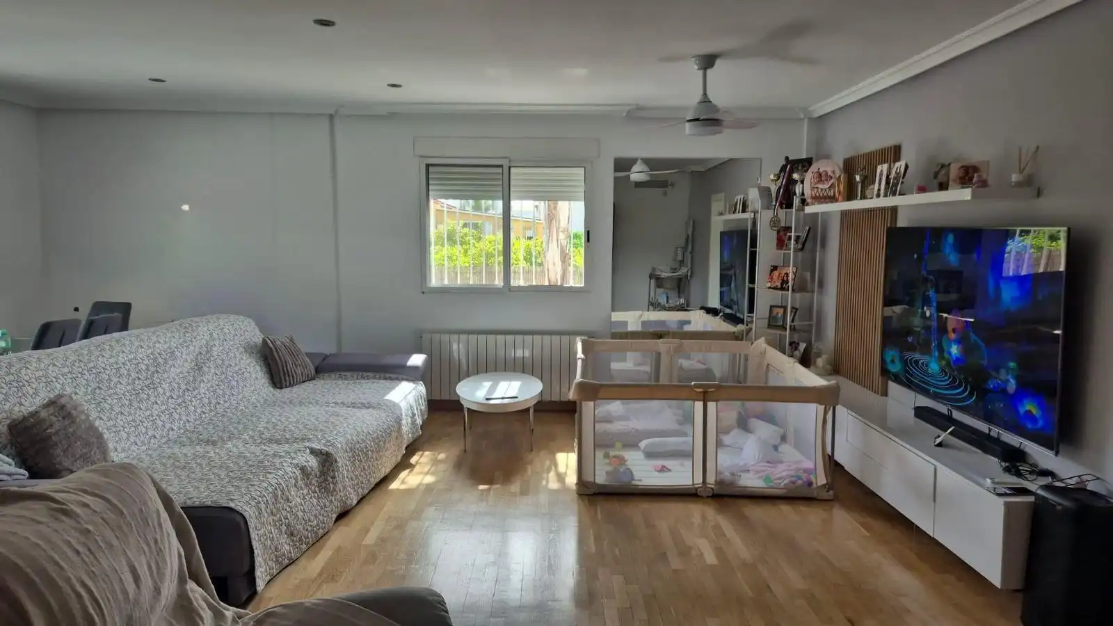 Wohnzimmer von Haus oder Chalet zum Verkauf in Murcia mit Klimaanlage, Heizung und Parkett