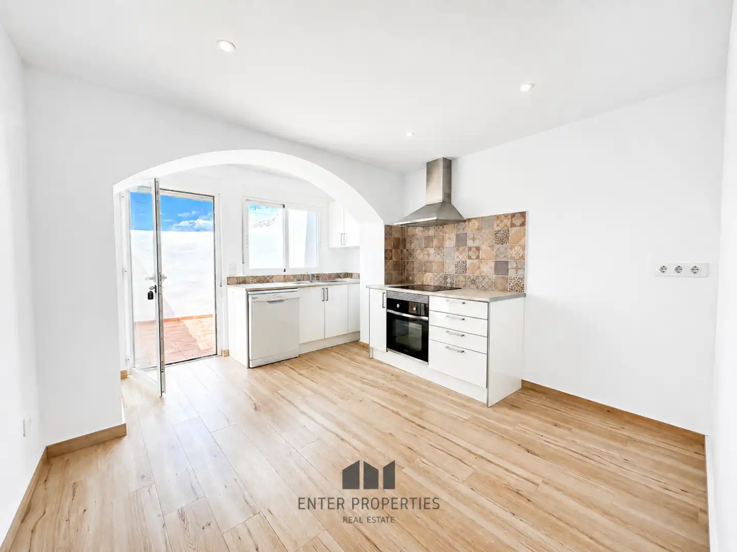 Cocina de Finca rústica en venta en Benitachell / El Poble Nou de Benitatxell con Aire acondicionado y Calefacción