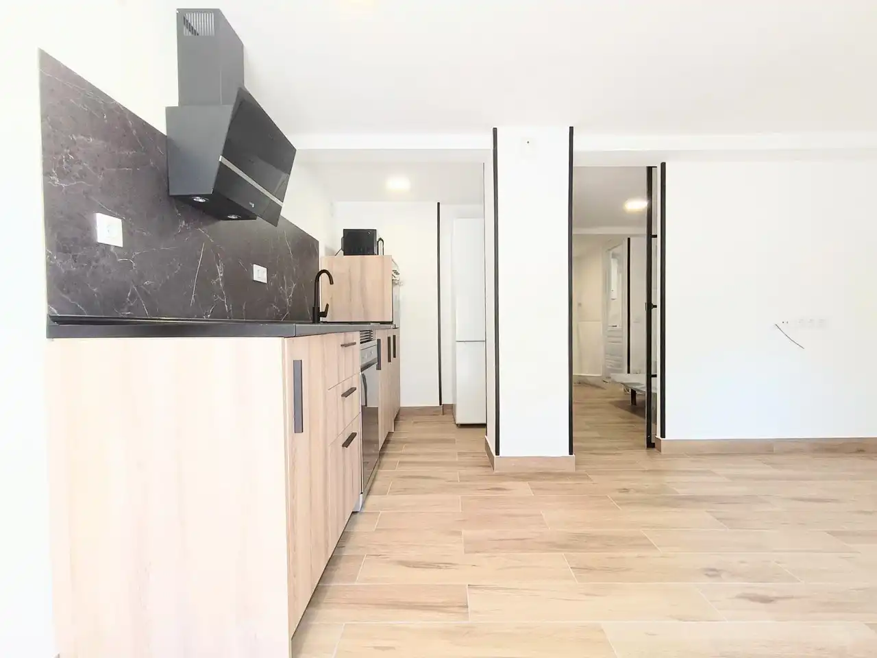 Kitchen of Commercial properties for rent in Madrid  with Air Conditioner