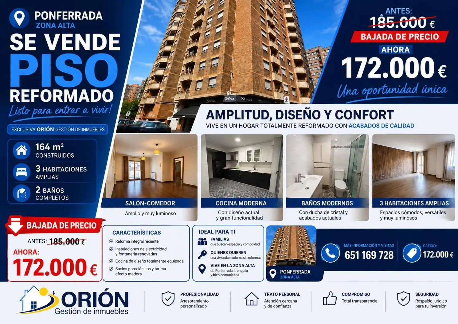 Piso en venta en MONASTERIO CARR, 3, Zona Alta