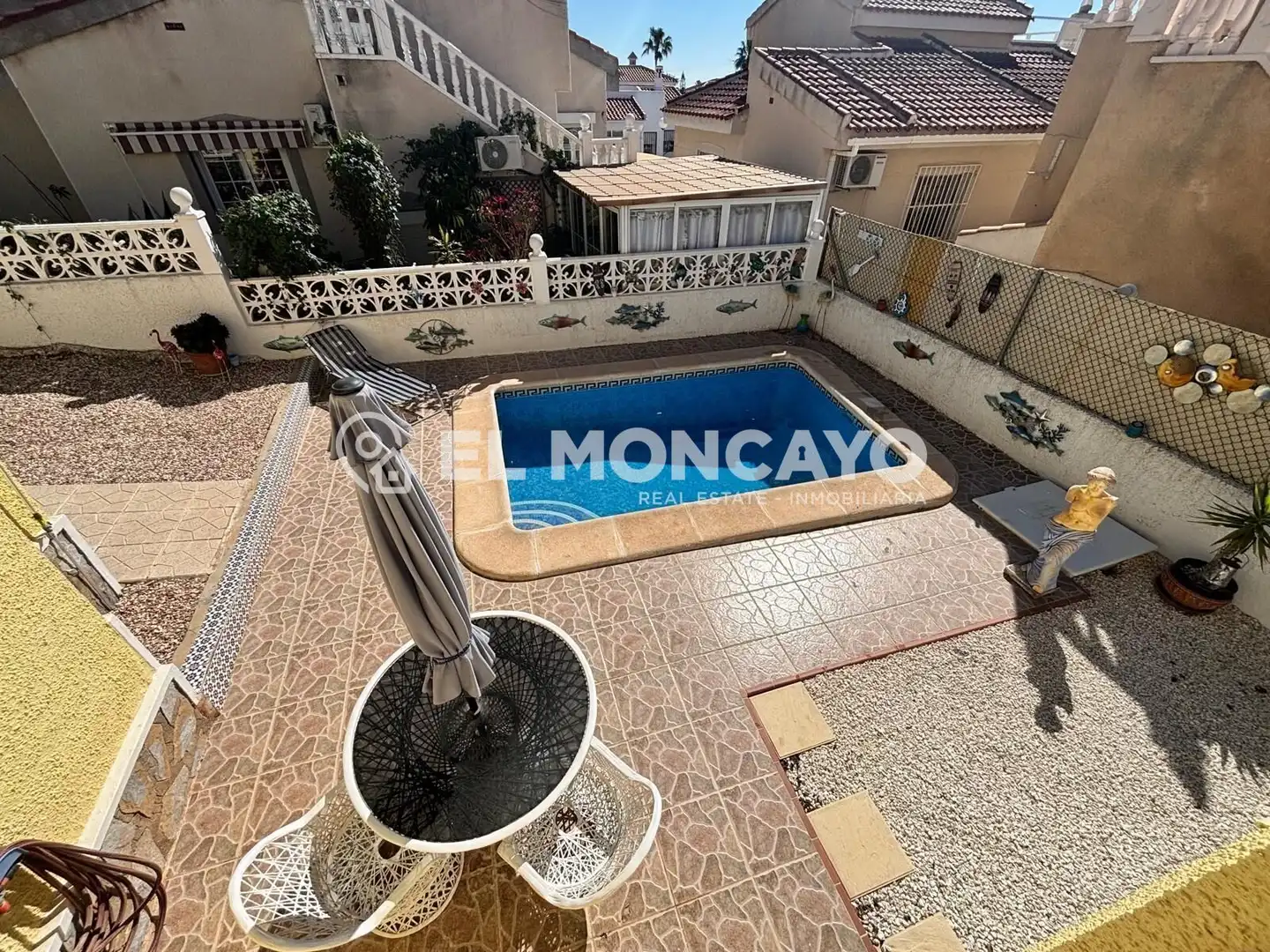 Terraza de Casa o chalet en venta en Rojales con Aire acondicionado, Jardín privado y Terraza