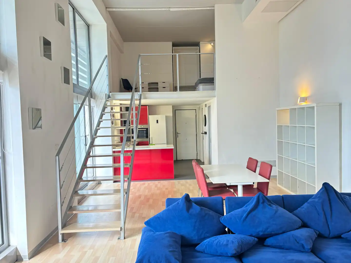 Wohnzimmer von Loft zum Verkauf in Xirivella mit Klimaanlage, Parkett und Möbliert