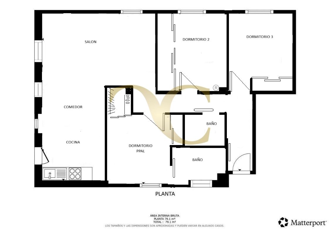 Flat for sale in  Madrid Capital  with Heating, Private garden and Terrace