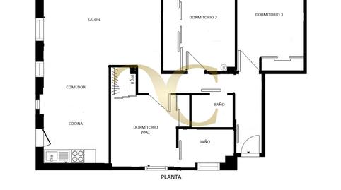 Foto 2 de Piso en venta en Calle de Guatemala, Nueva España, Madrid