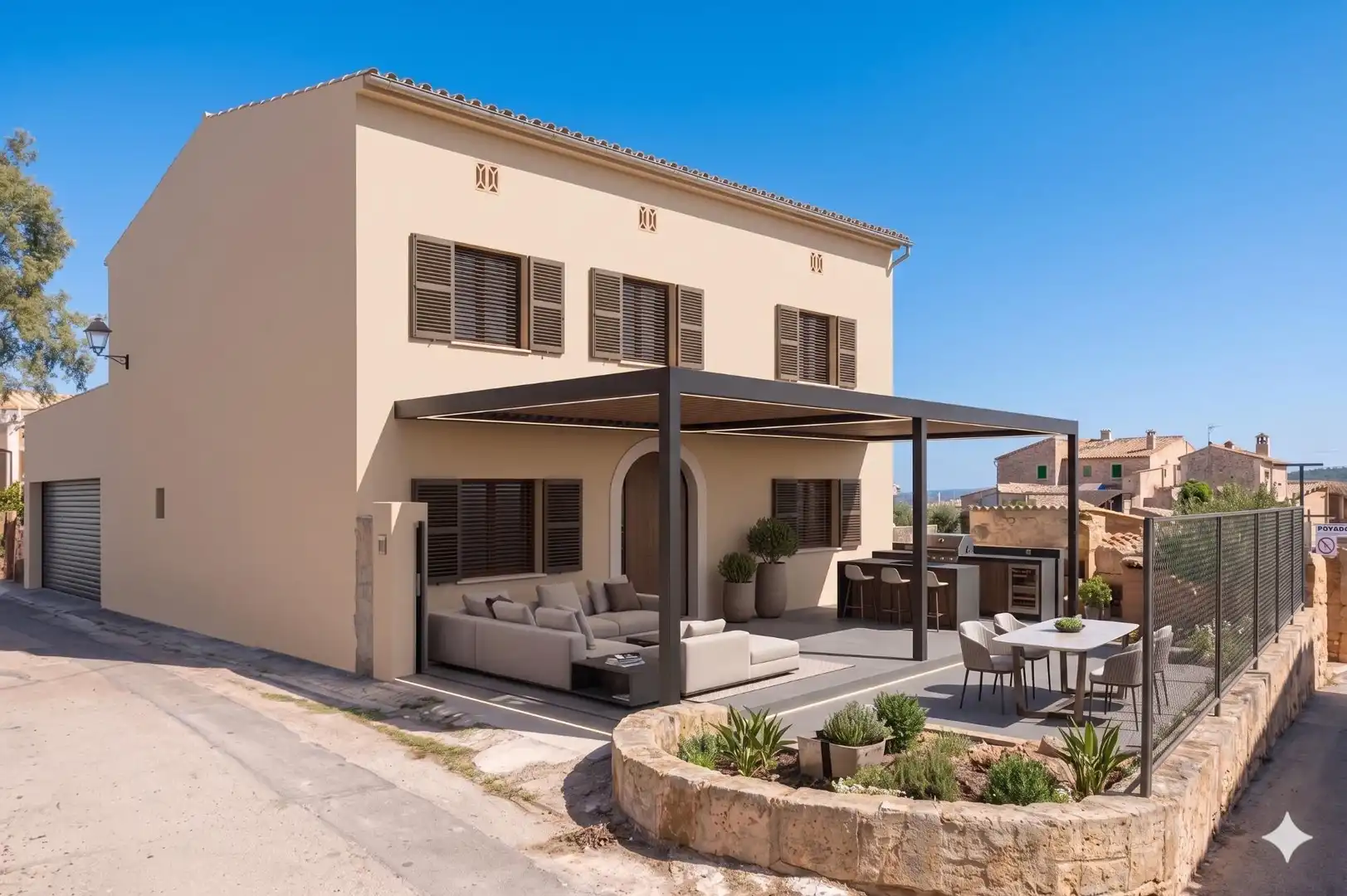 Terrassa de Casa o xalet en venda en Sencelles amb Jardí privat, Terrassa i Traster