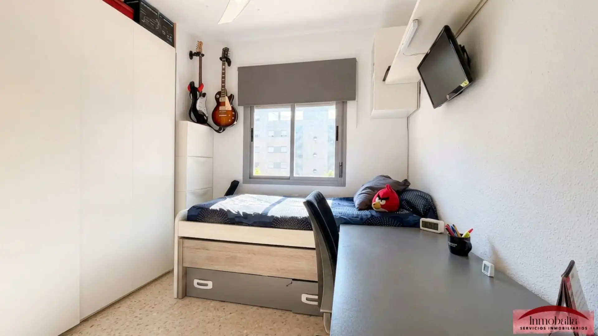 Schlafzimmer von Wohnung zum Verkauf in Sevilla mit Klimaanlage und Terrasse