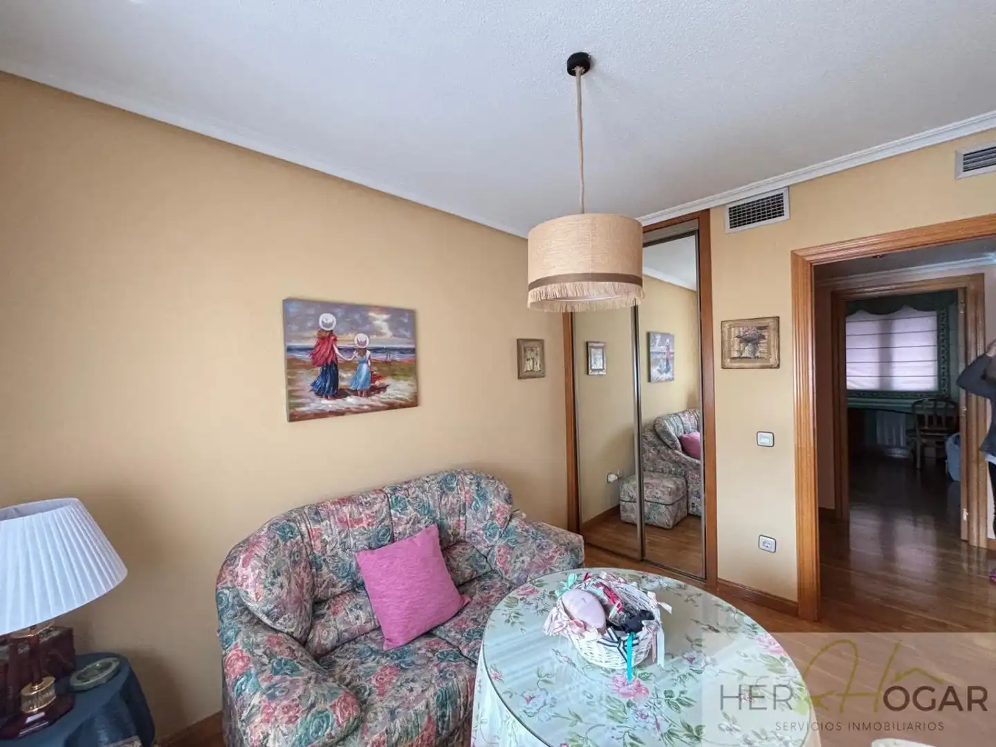 Sala de estar de Piso en venta en Toledo con Aire acondicionado, Calefacción y Parquet