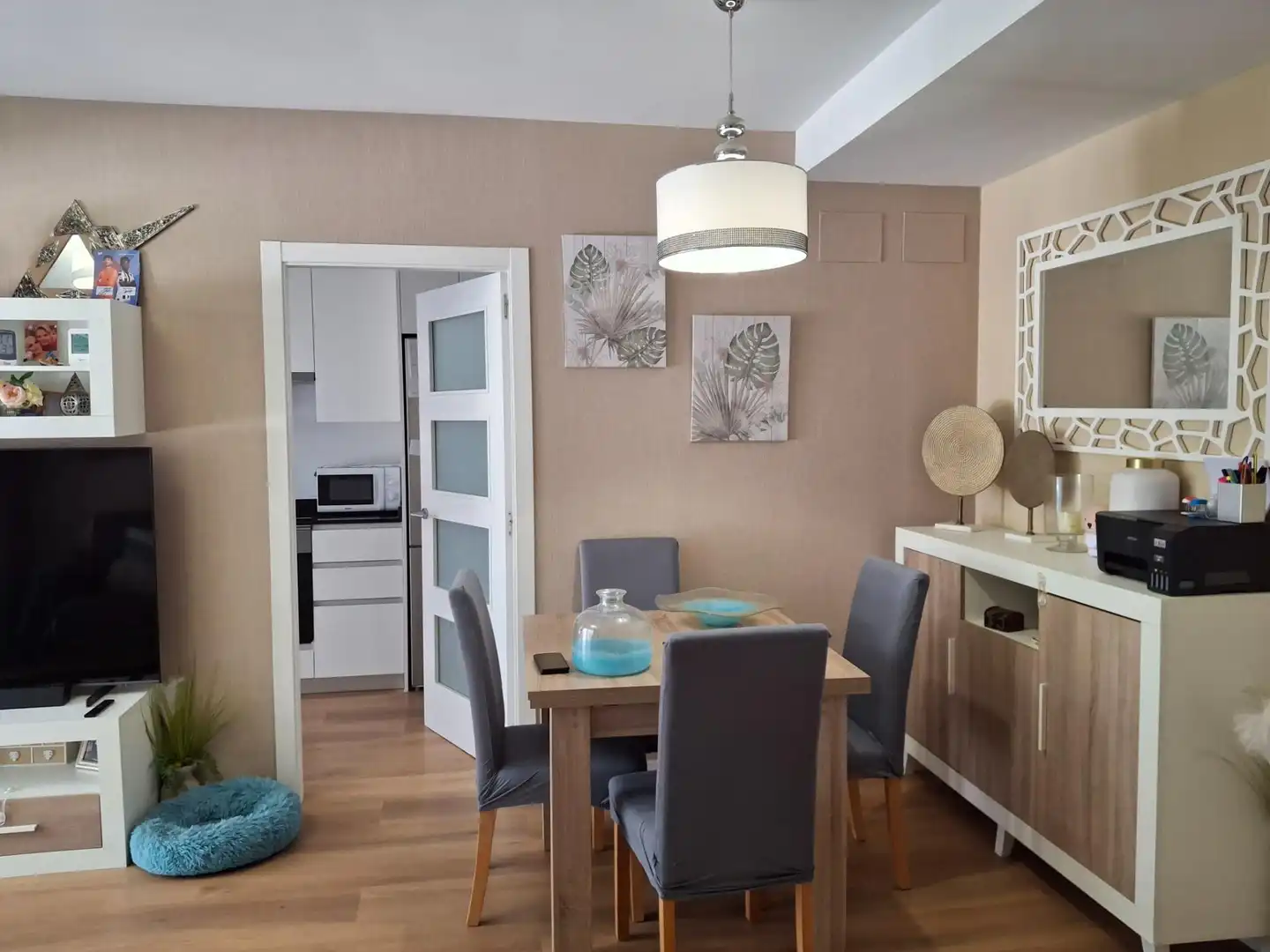 Menjador de Apartament en venda en Oropesa del Mar / Orpesa amb Aire condicionat, Terrassa i Traster