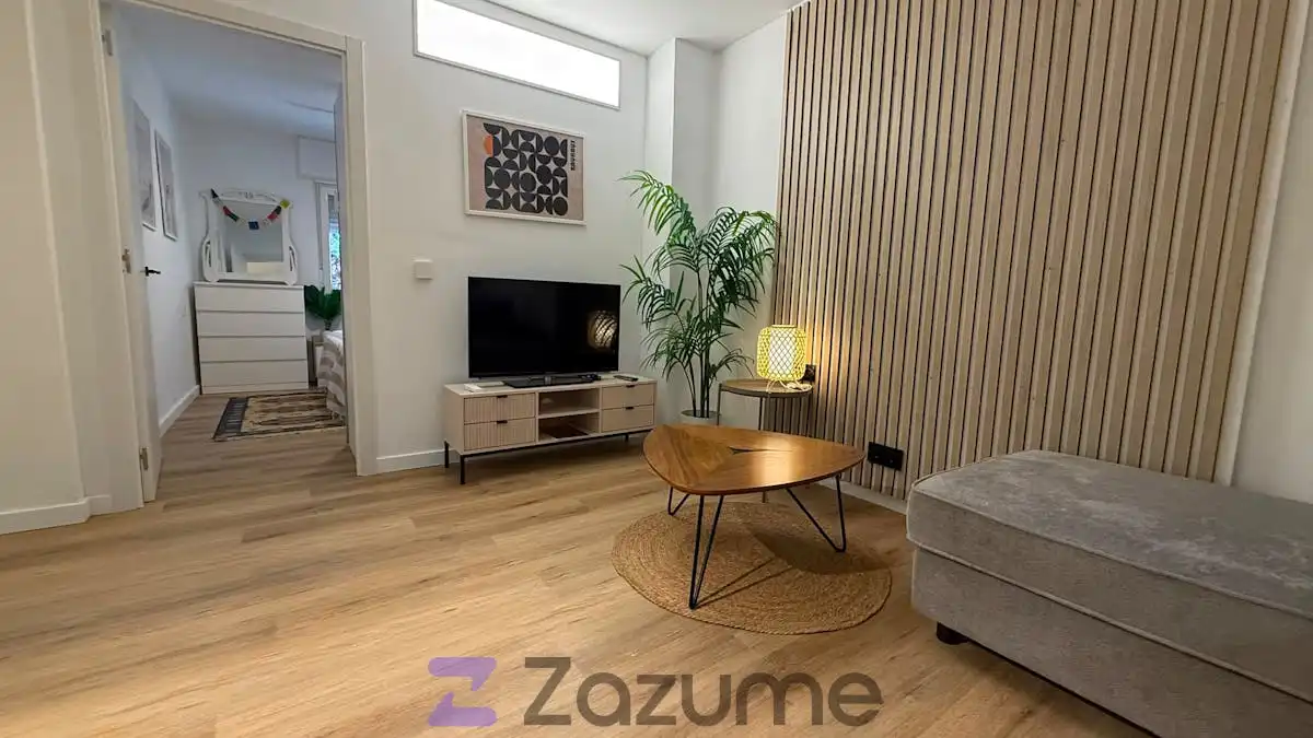 Living room of Flat for rent in Murcia  with Terrace, Furnished and Oven