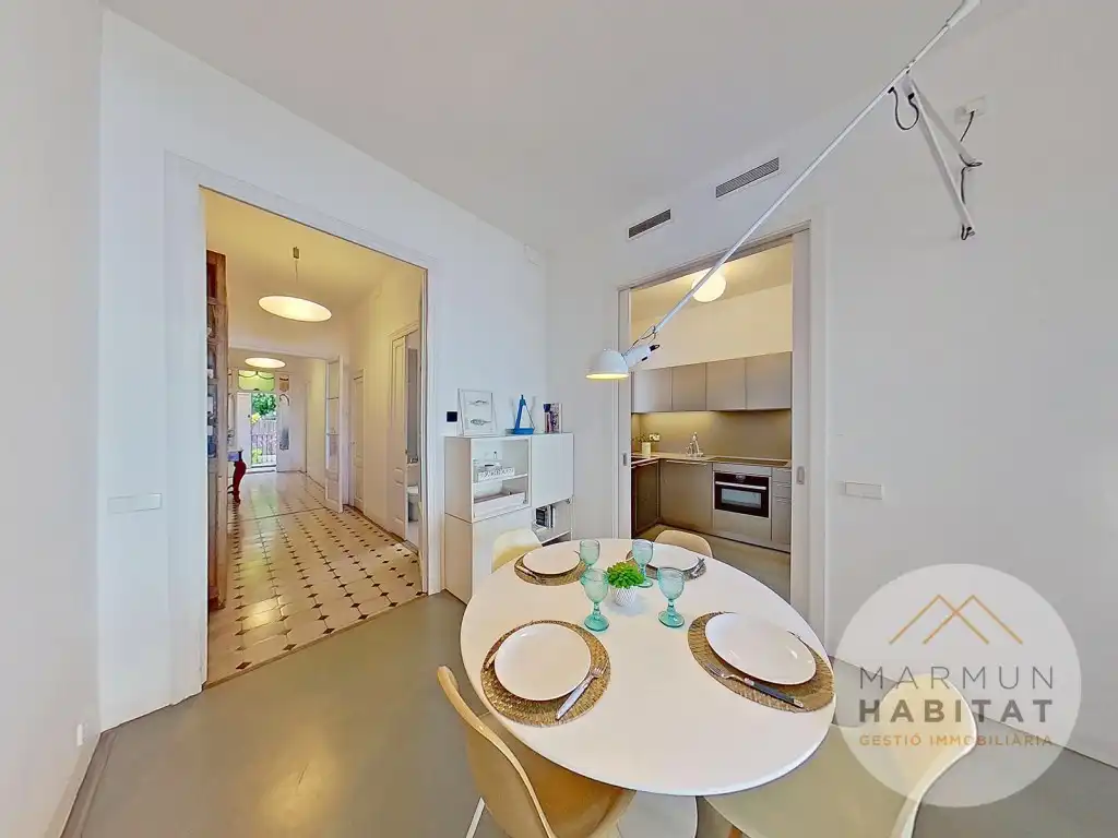 Cocina de Casa o chalet de alquiler en Caldes d'Estrac con Terraza, Piscina y Amueblado