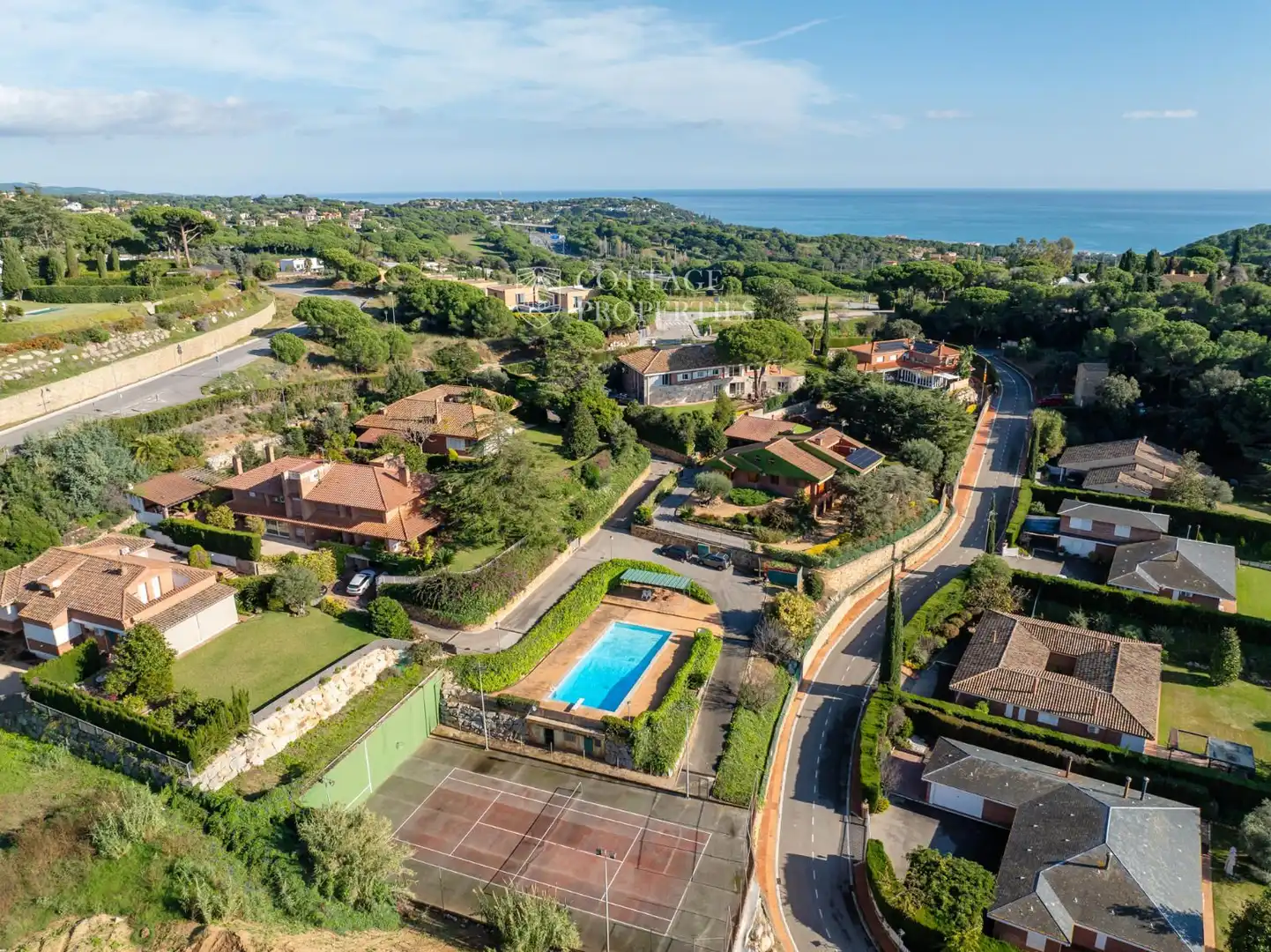 Vista exterior de Casa o chalet en venta en Sant Vicenç de Montalt con Aire acondicionado, Terraza y Amueblado