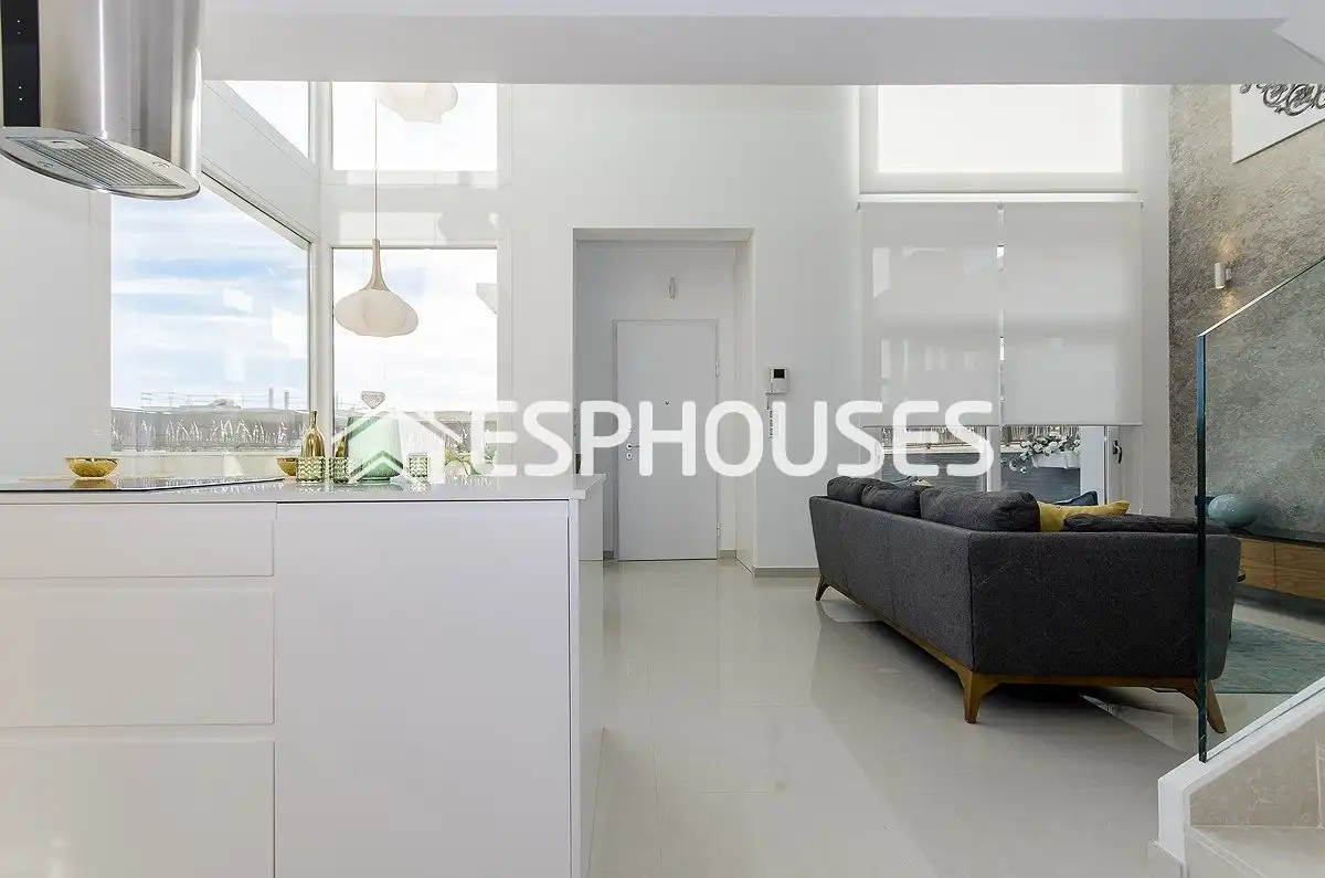 Living room of Houses for sale in Vera  with Terrace, Swimming Pool and Balcony