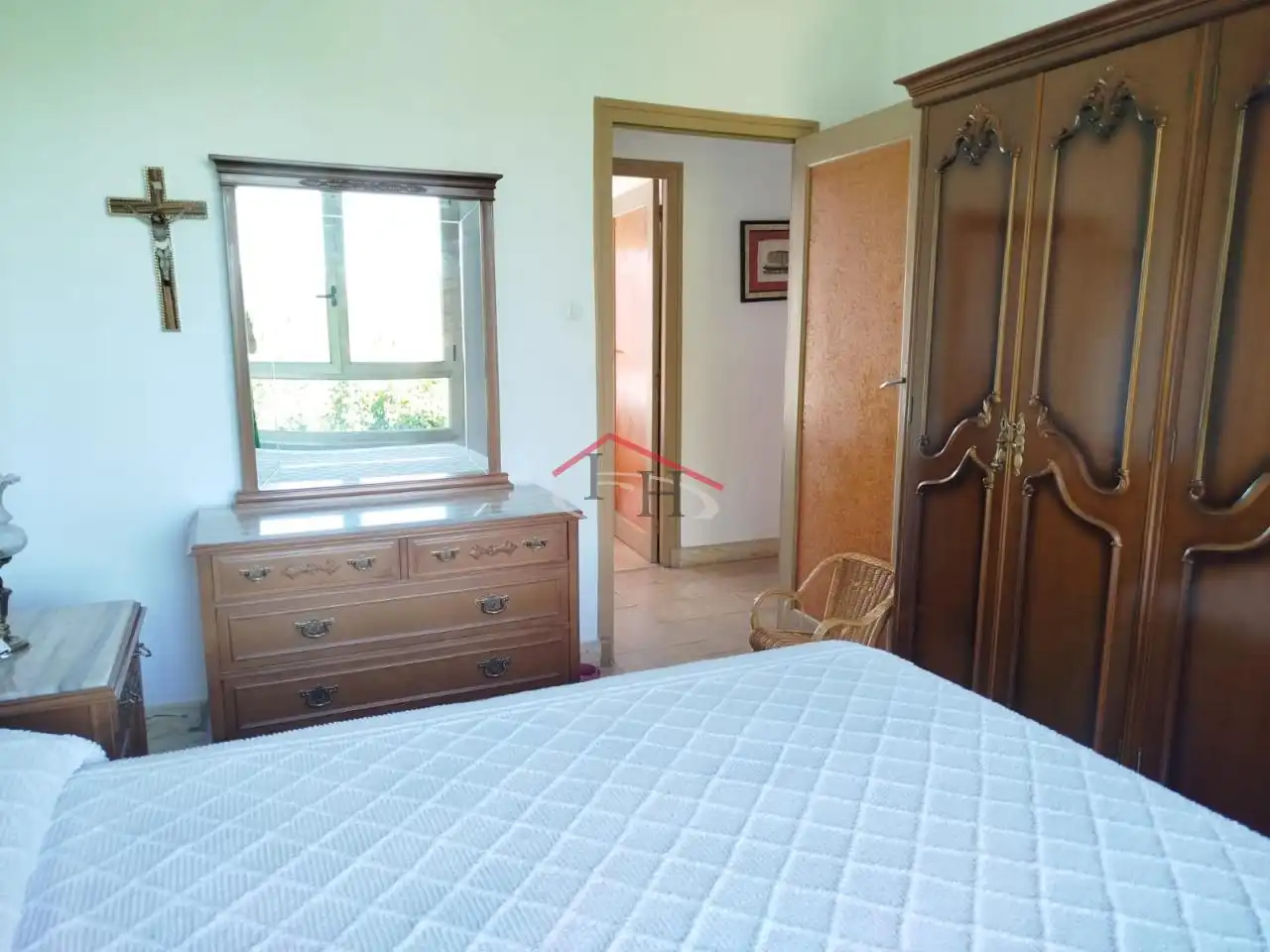 Dormitori de Casa o xalet en venda en Onzonilla amb Jardí privat i Traster