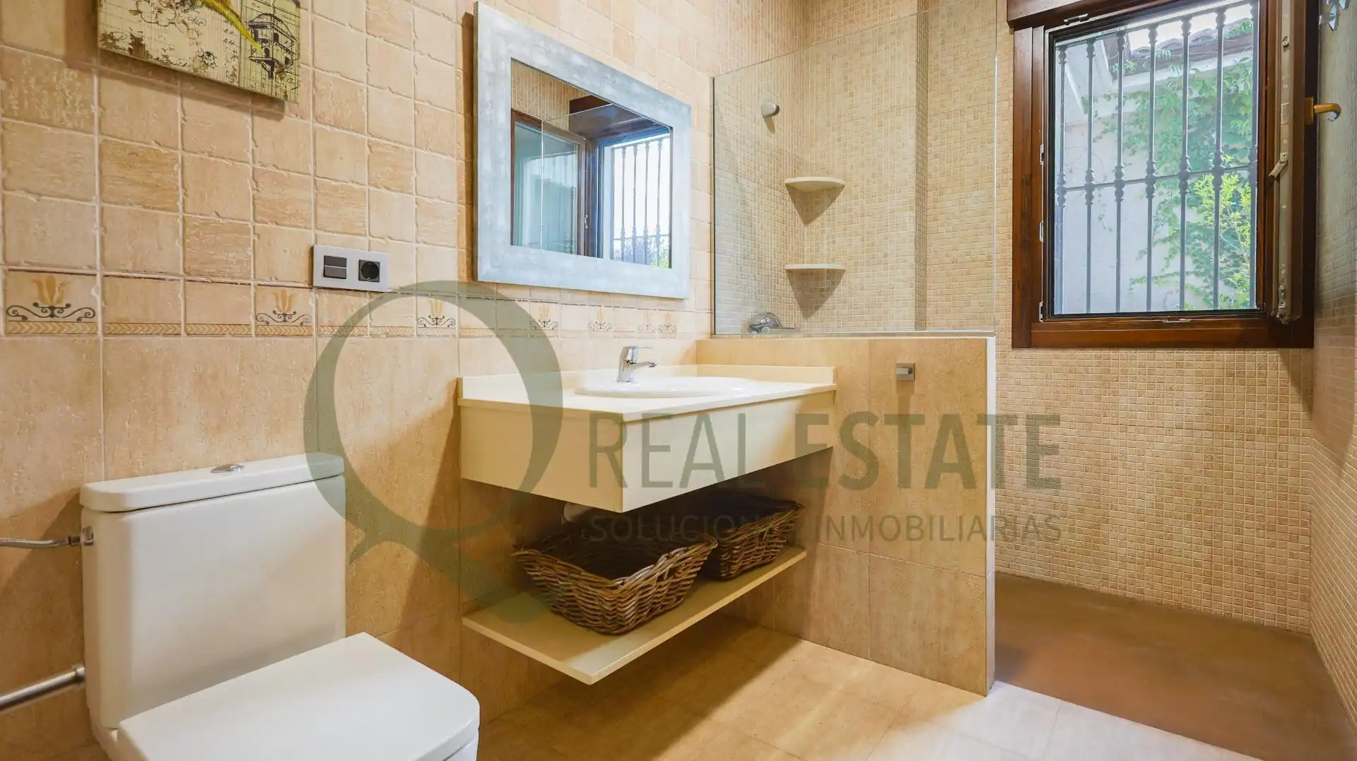Baño de Casa o chalet en venta en Beneixama con Aire acondicionado, Jardín privado y Trastero