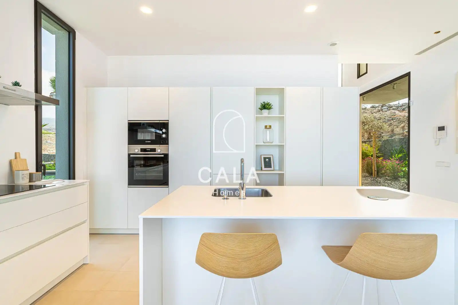 Cocina de Casa o chalet en venta en Guía de Isora con Aire acondicionado, Calefacción y Terraza