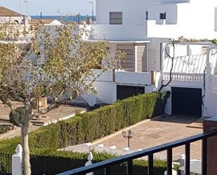 Exterior view of Flat for sale in La Antilla  with Furnished and Balcony