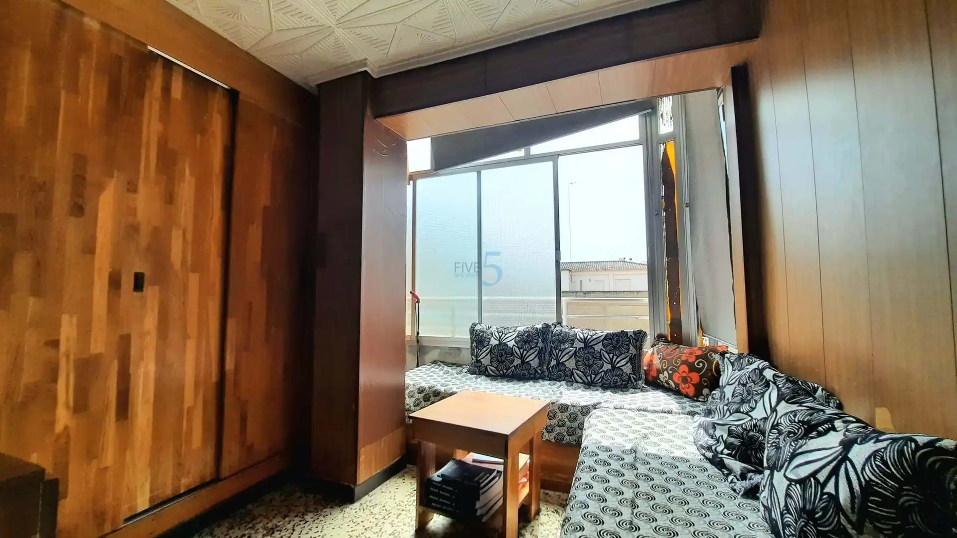 Sala de estar de Piso en venta en Almoradí con Trastero, Amueblado y Balcón