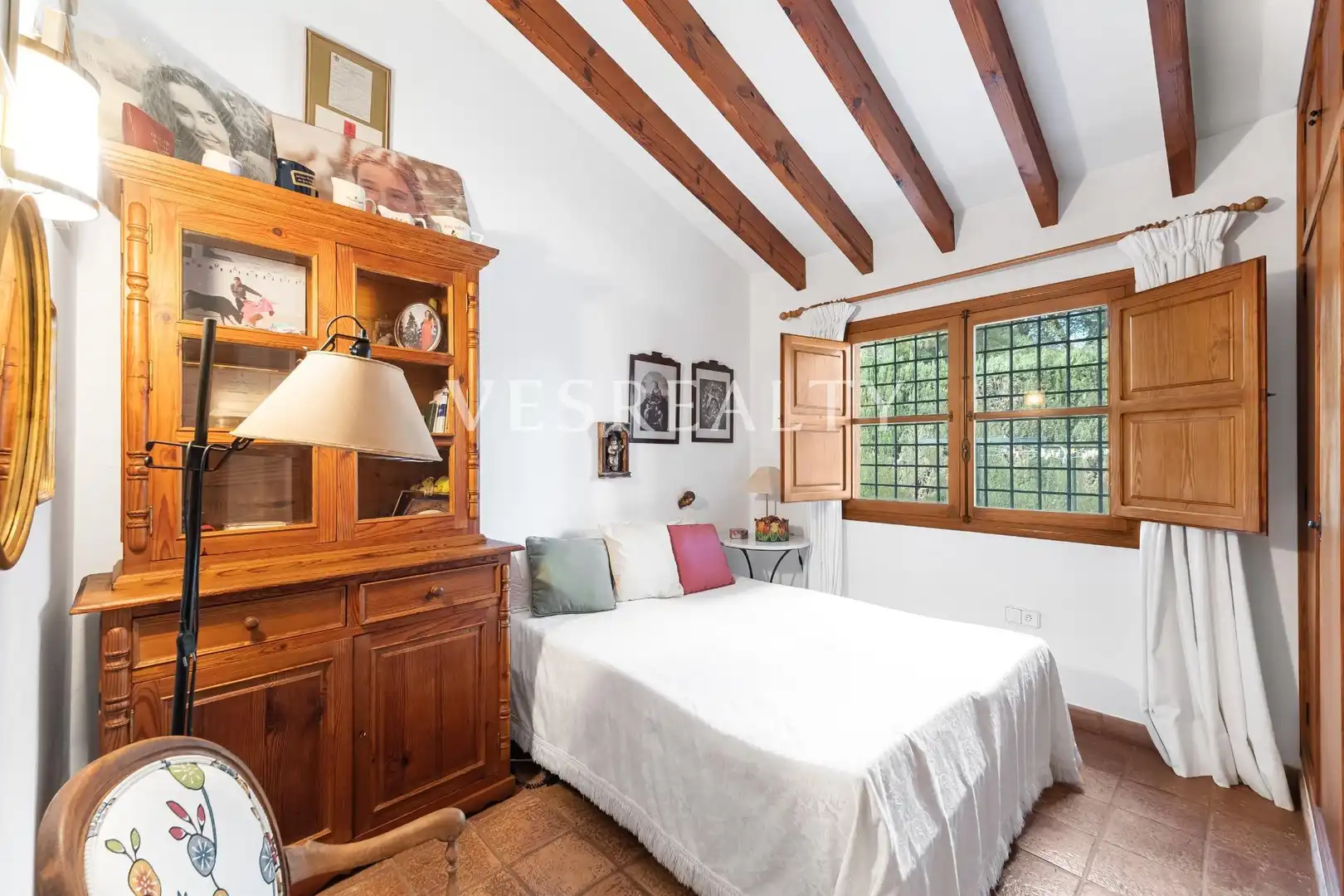 Dormitori de Casa o xalet en venda en Alicante / Alacant amb Calefacció, Jardí privat i Terrassa