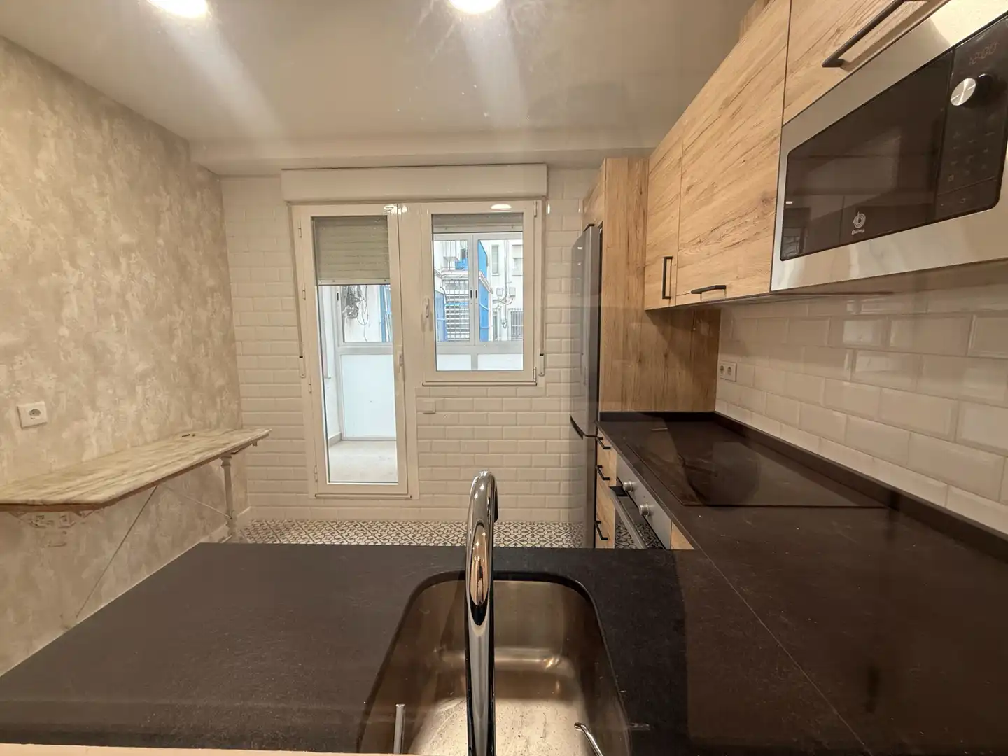 Cocina de Apartamento de alquiler en León Capital  con Calefacción, Parquet y Terraza