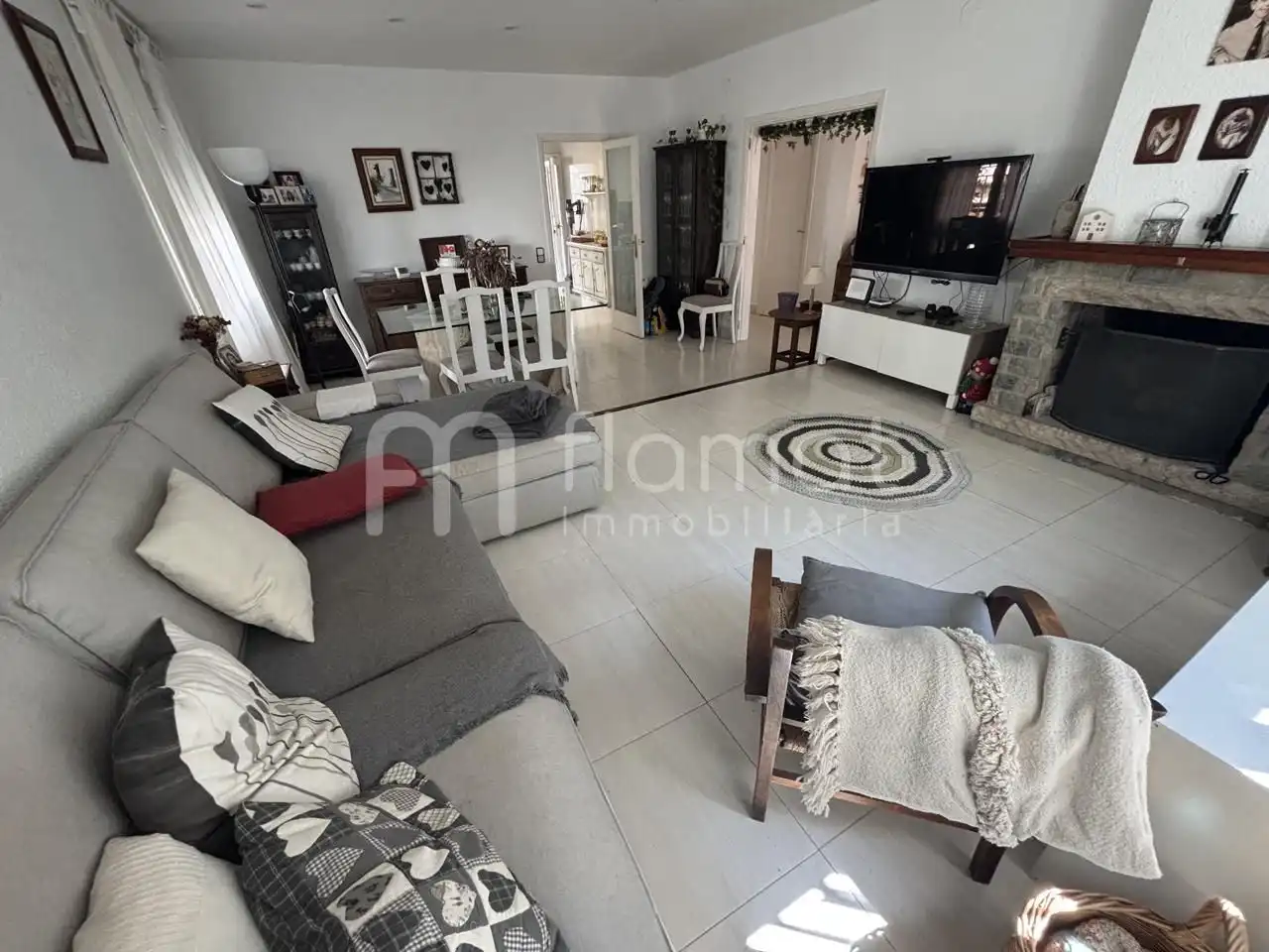 Sala de estar de Casa o chalet en venta en El Masnou con Aire acondicionado, Calefacción y Jardín privado