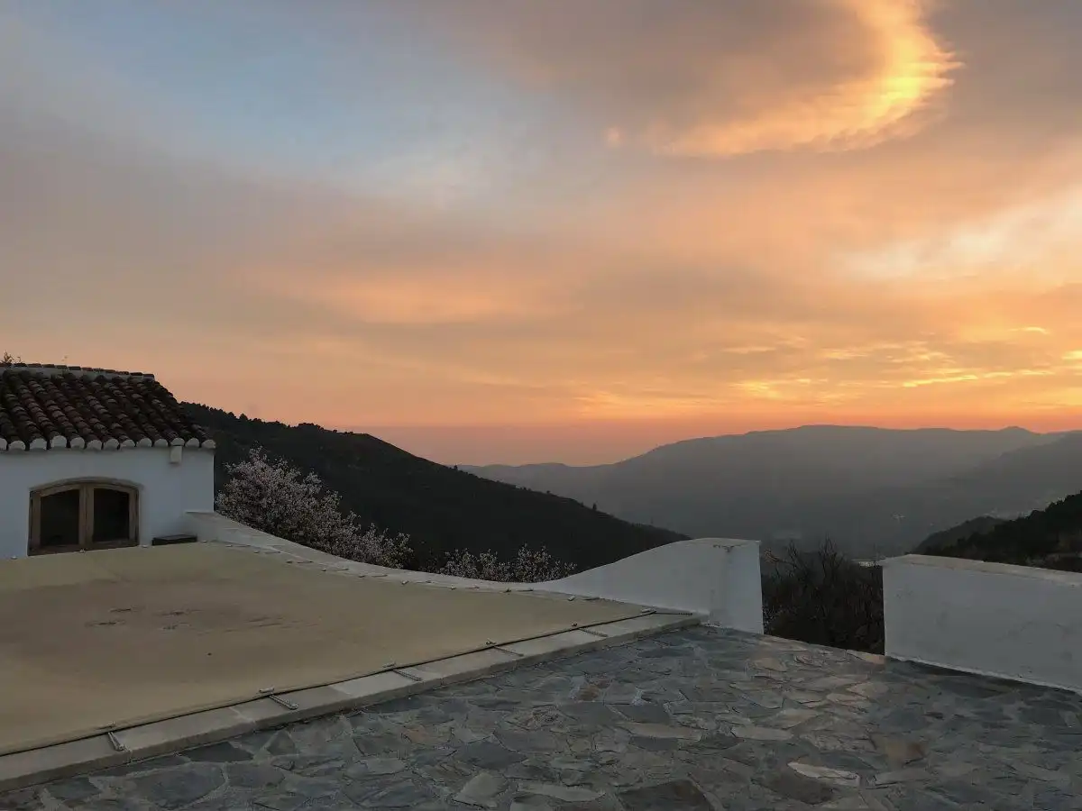 Vista exterior de Finca rústica en venda en Lecrín amb Aire condicionat i Calefacció