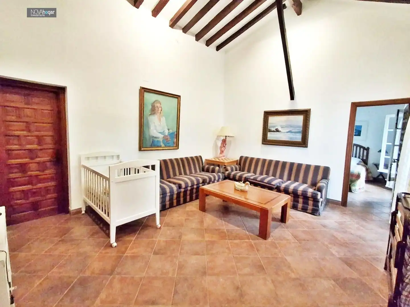 Sala d'estar de Finca rústica en venda en Málaga amb Aire condicionat, Calefacció i Jardí privat