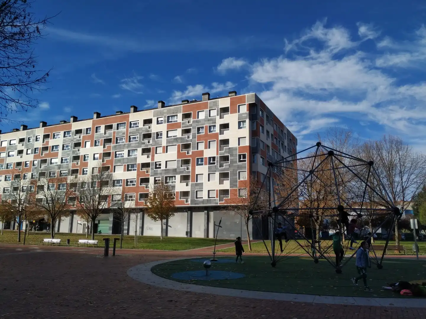 Exterior view of Flat for rent in  Logroño  with Furnished, Oven and Washing machine
