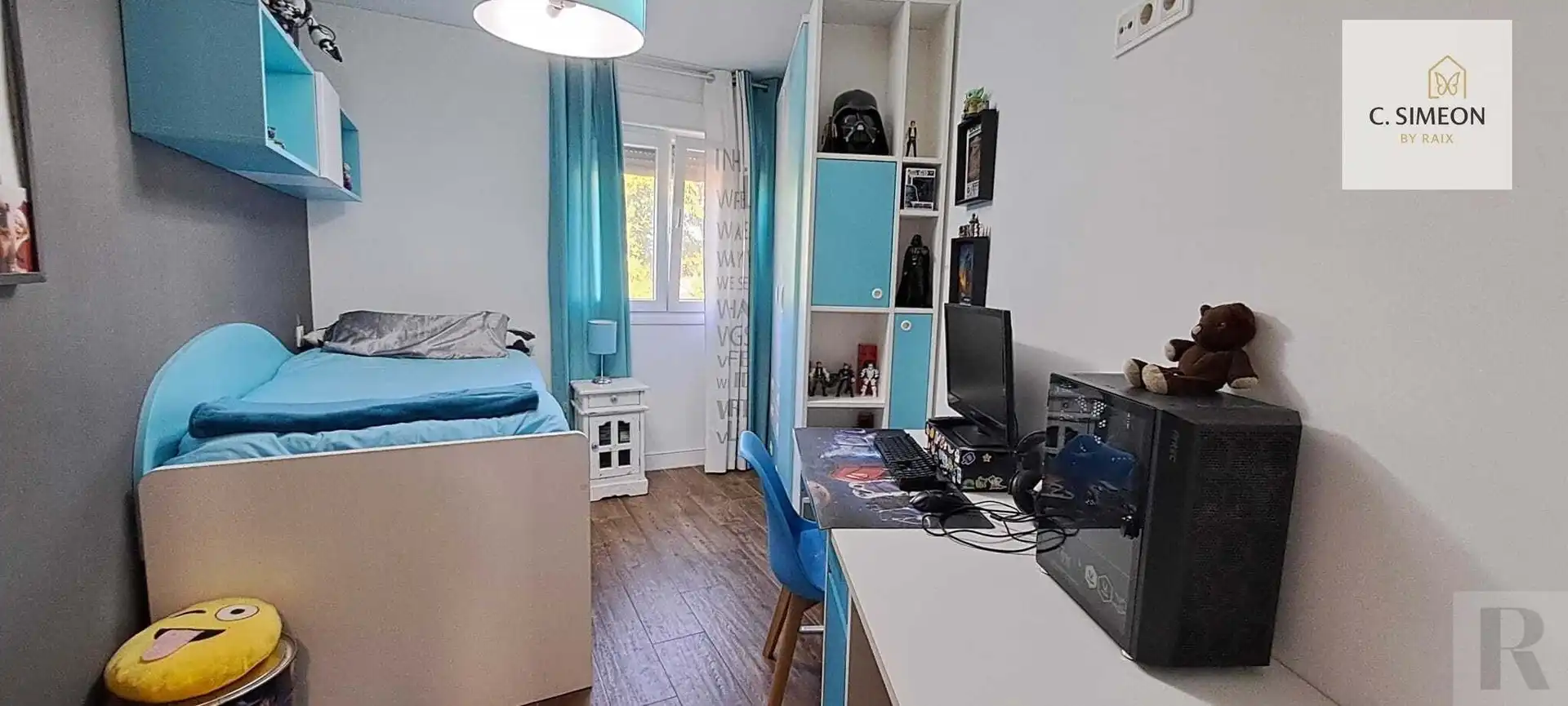 Dormitori de Casa adosada en venda en Villarejo de Salvanés amb Aire condicionat, Calefacció i Terrassa