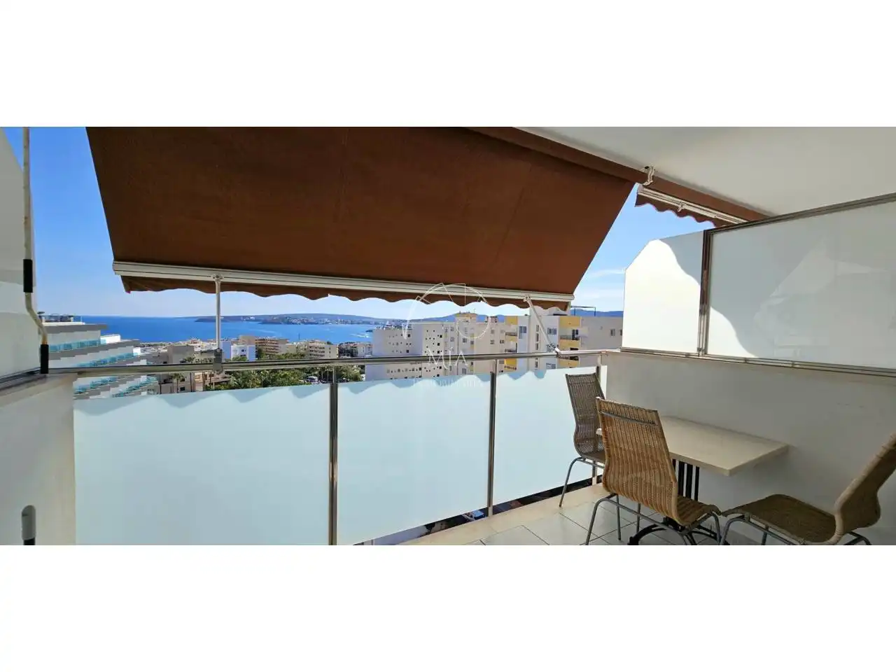 Terraza de Estudio de alquiler en Calvià con Aire acondicionado, Terraza y Amueblado