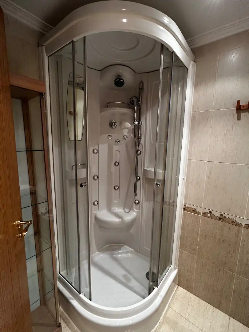 Bathroom of Duplexes for sale in Cambados  with Heating, Parquet flooring and Terrace