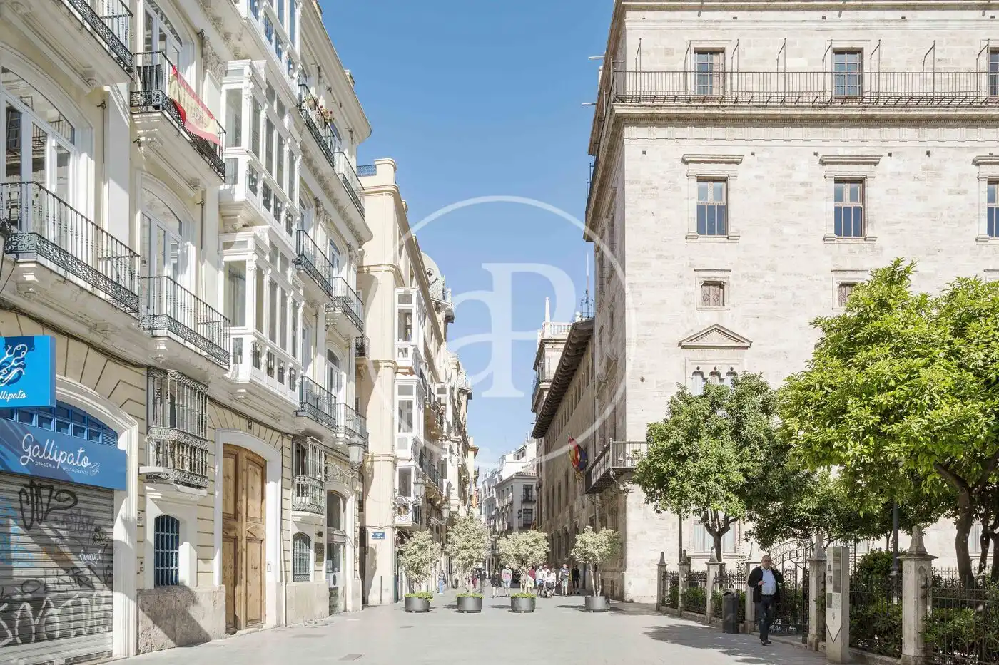 Vista exterior de Piso en venta en Valencia con Aire acondicionado, Calefacción y Amueblado