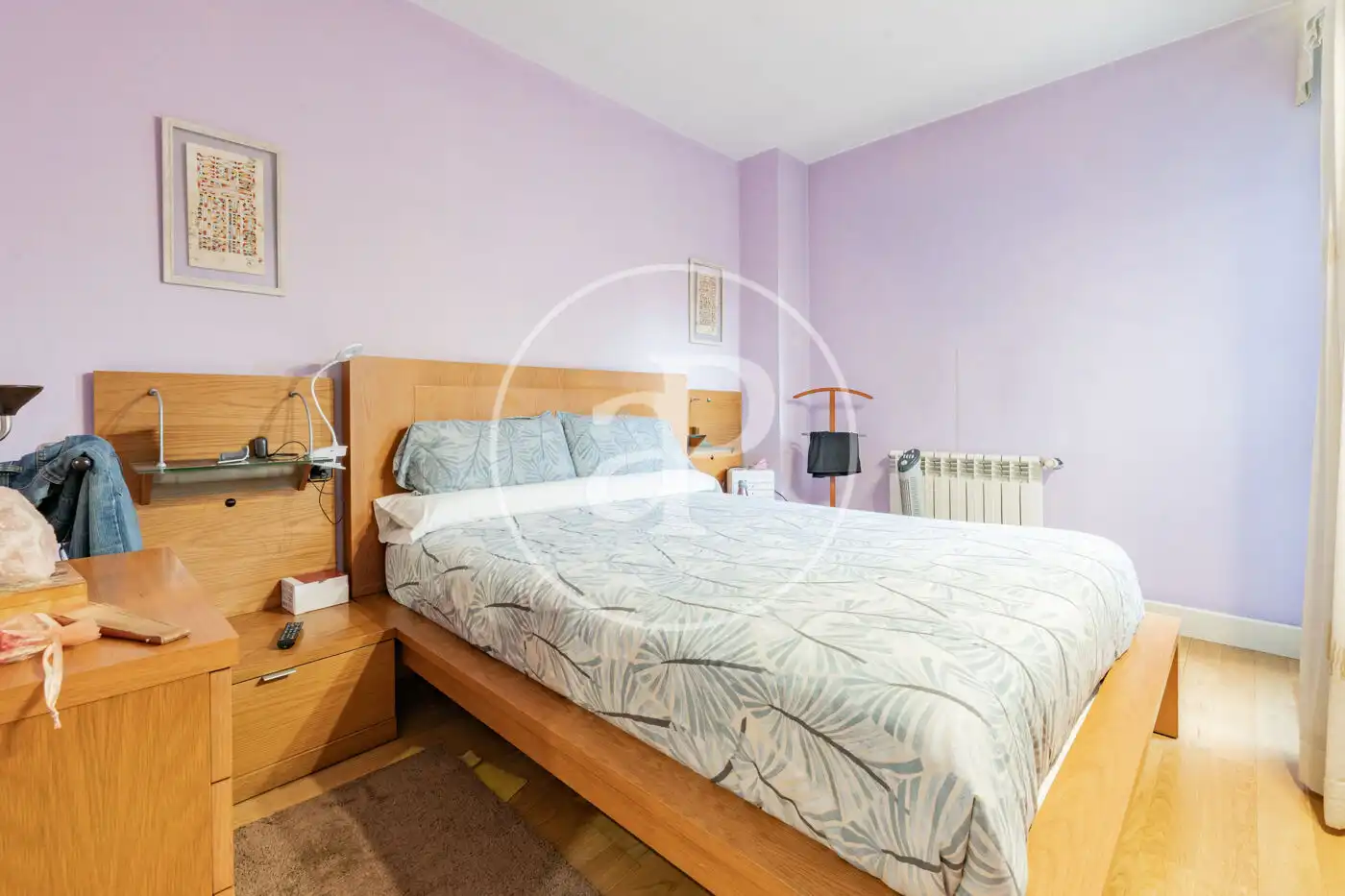 Bedroom of Flat for sale in Madrid  with Heating, Private garden and Terrace