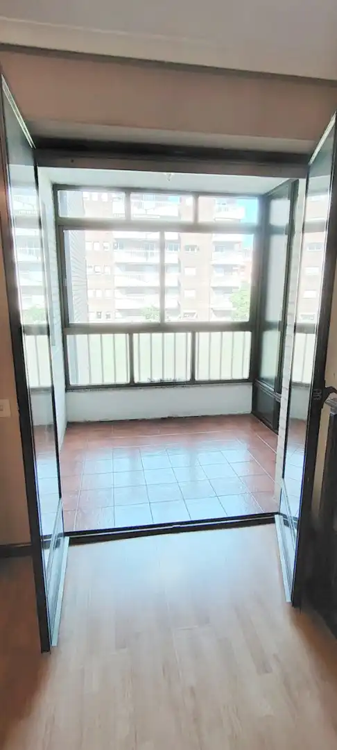 Balcony of Flat for sale in Salamanca  with Heating, Parquet flooring and Terrace
