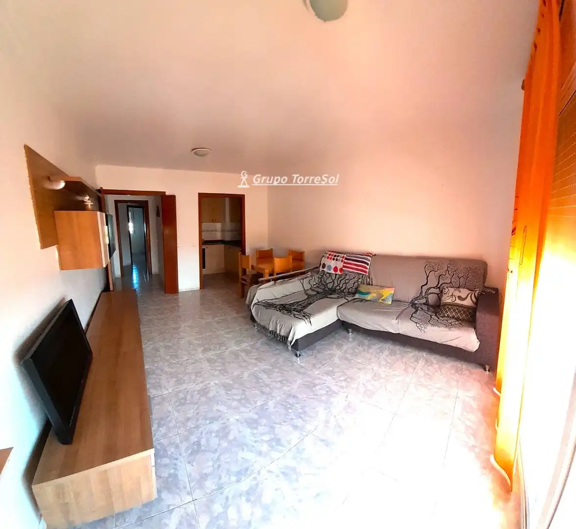 Sala de estar de Ático en venta en Creixell con Calefacción y Terraza