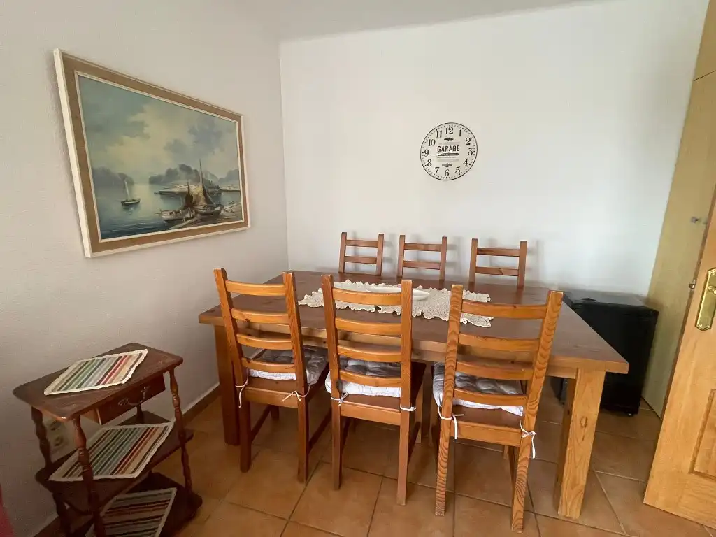 Menjador de Apartament en venda en Torrox amb Terrassa, Piscina i Moblat