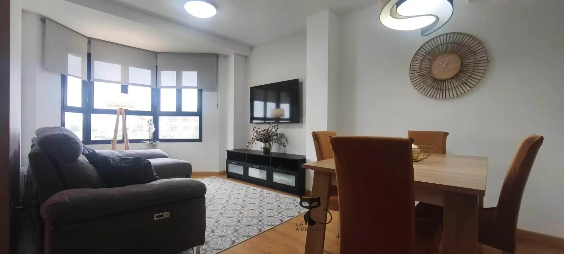 Sala de estar de Apartamento en venta en Alfafar con Aire acondicionado